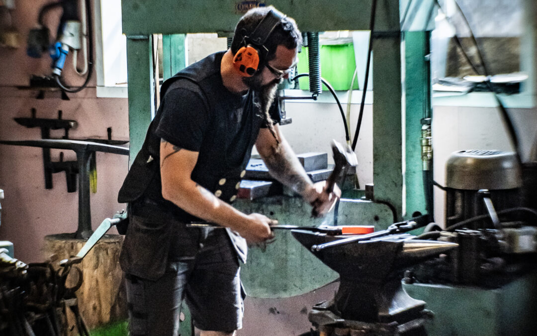 A visit to the Kjellman-Chapin forge